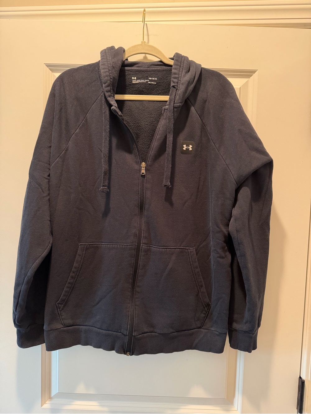 LG Men's Black Full-Zip Hooded Jacket